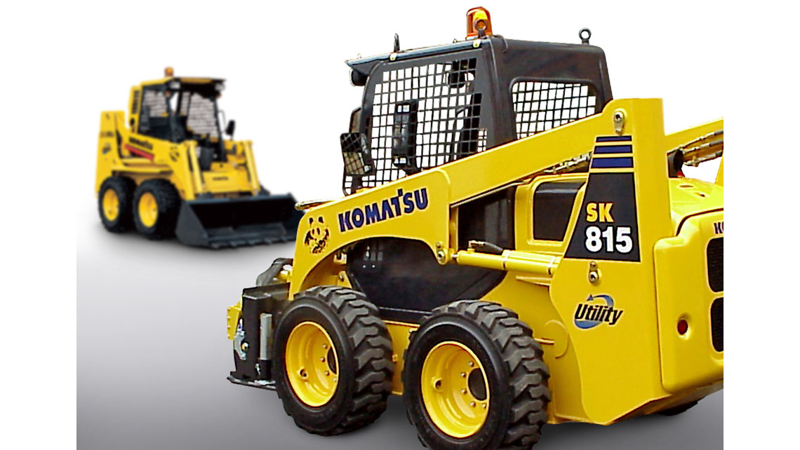 AMV Design  Komatsu - sk 714 815  Skid Steer Loader
